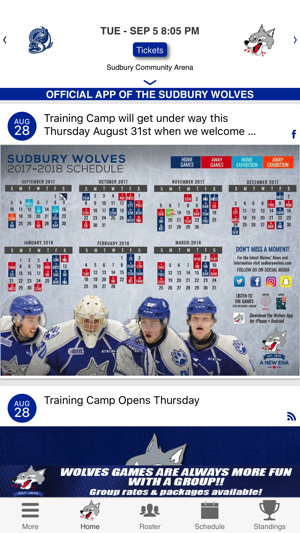 Sudbury Wolves Official App(圖2)-速報App