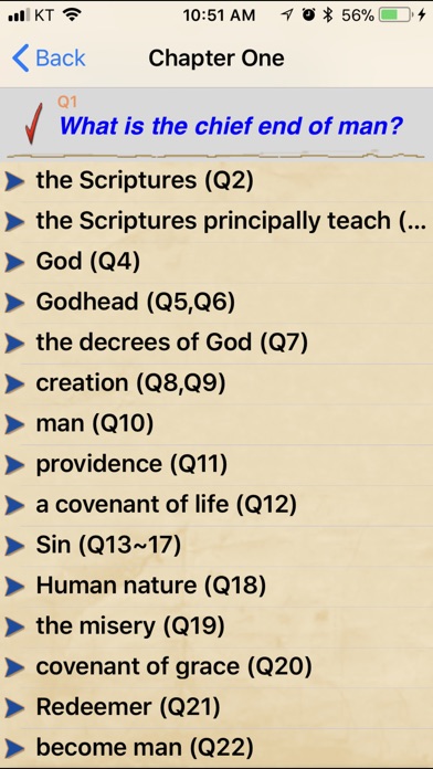 WM Shorter Catechism Lite screenshot 2