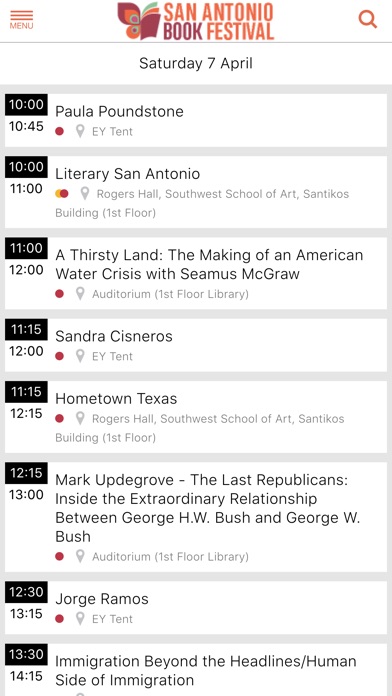San Antonio Book Festival screenshot 3