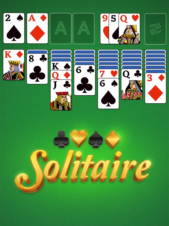 iPad Image of Classic Solitaire Card Game!