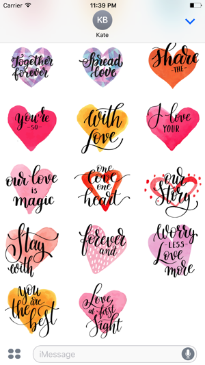 Animated Love Quotes Stickers(圖4)-速報App