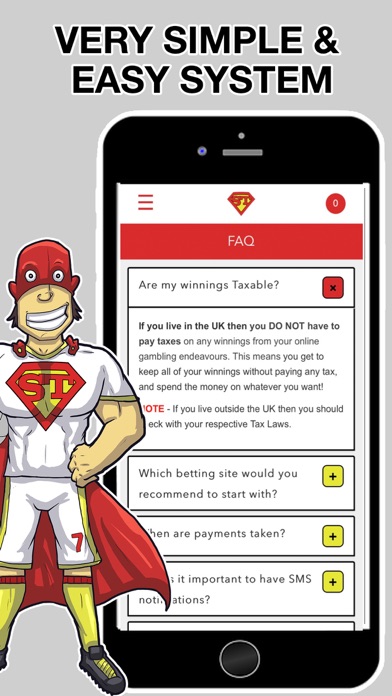 Superhero Tips Sports Betting screenshot 4