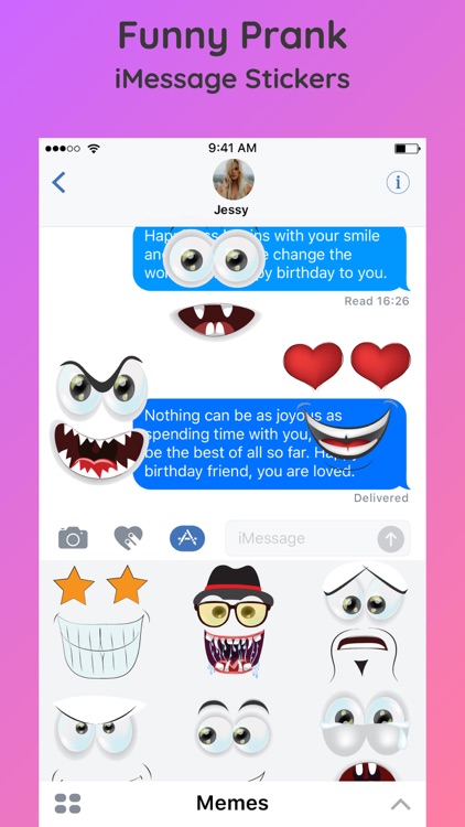 Wow Meme Stickers for iMessage