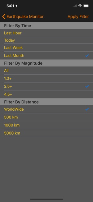 My Earthquake Monitor(圖5)-速報App