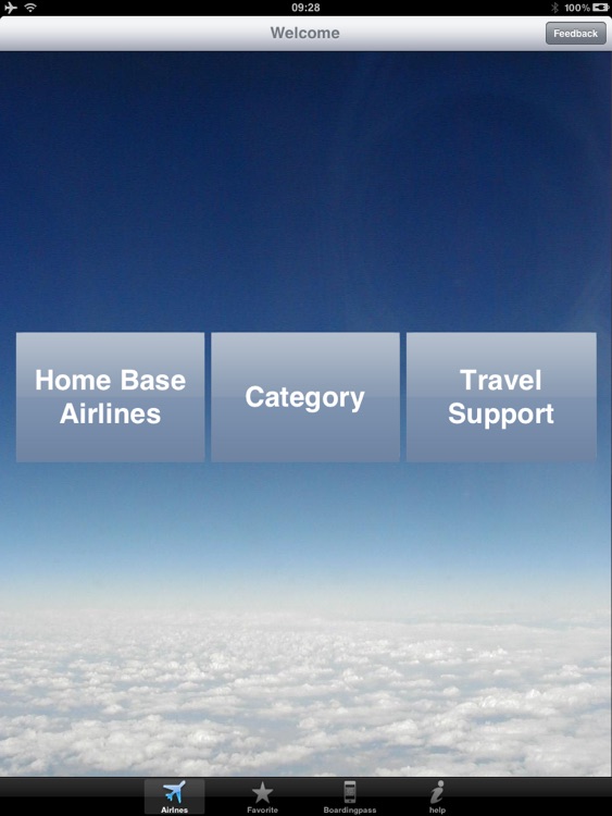 Airline Flight Check-In Americas for the iPad