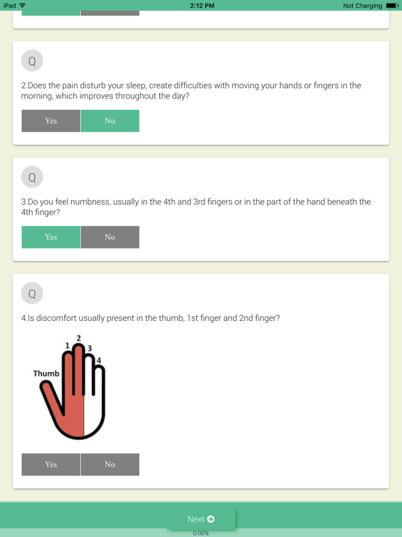 Screenshot #5 pour My Ergonomic Checkup