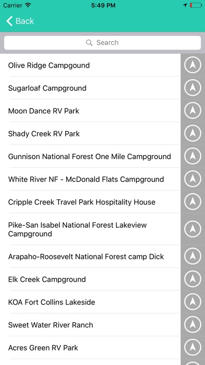 Colorado State Campgrounds & RV’s