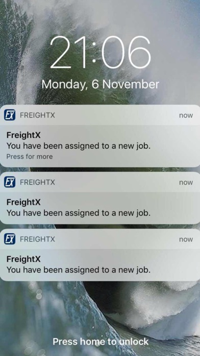FreightX Driver screenshot 2