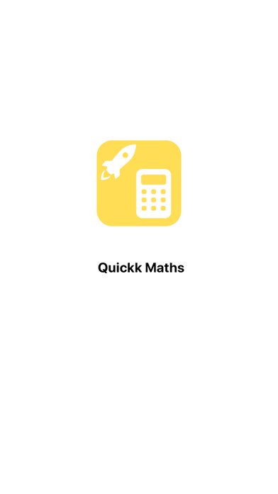How to cancel & delete Quickk Maths from iphone & ipad 1
