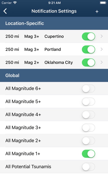 Earthquake Monitor screenshot-4