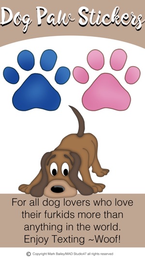 Dog Paws Stickers(圖1)-速報App