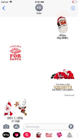 Christmas Santa Sticker Pack(圖1)-速報App