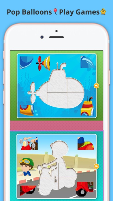 Baby Puzzles - Airplane and Car Puzzles screenshot 4