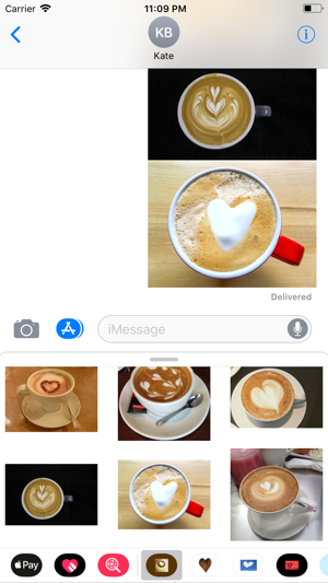 Coffee Hearts Sticker Pack(圖8)-速報App