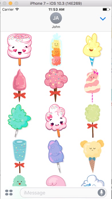 Ice Cream Sticker screenshot 2