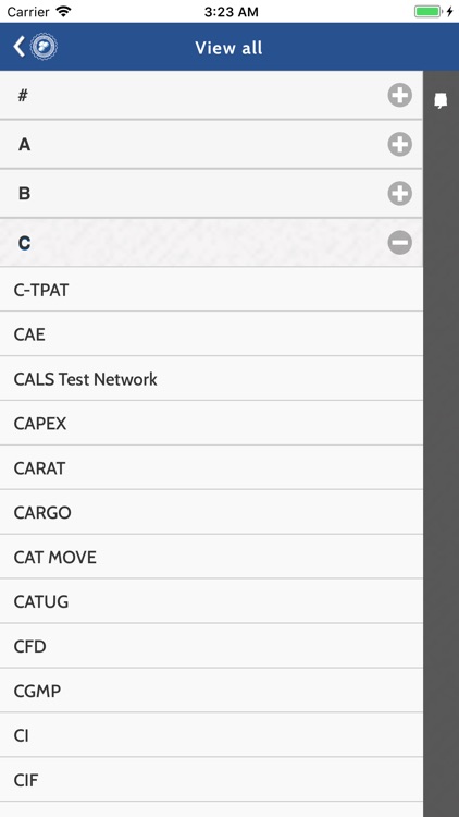 Logistics Dictionary