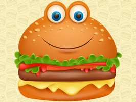 Animated Burger Emoji Stickers