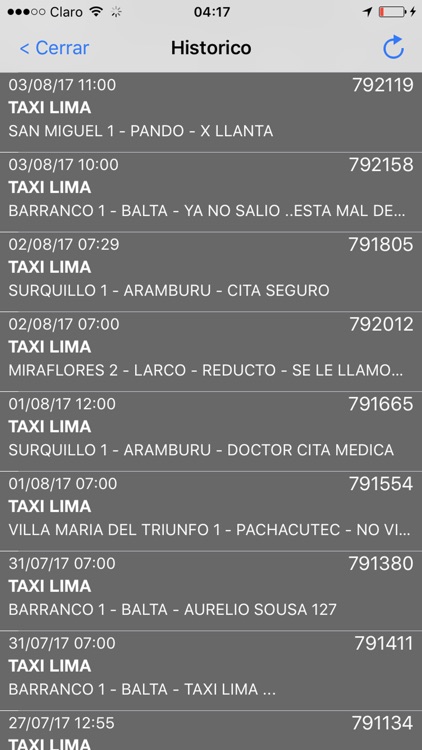 Taxi Lima Cliente screenshot-4