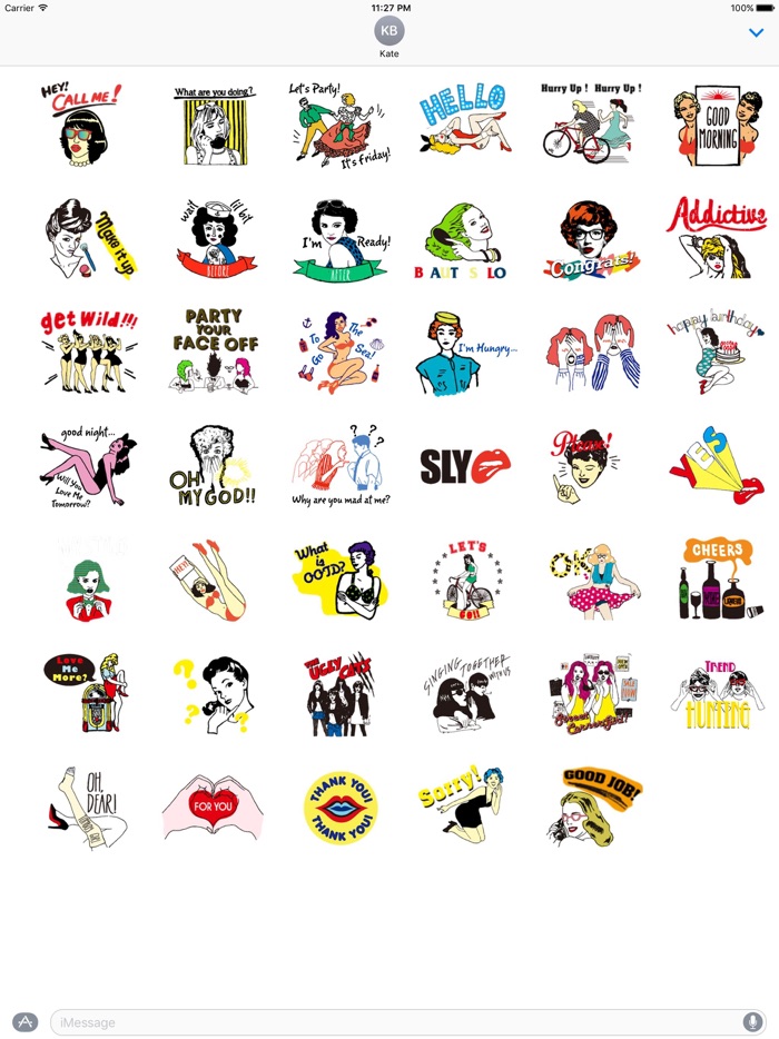 Official Fashion Emoji Sticker