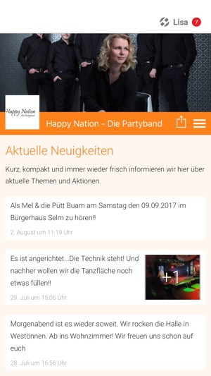 Happy Nation - Die Partyband