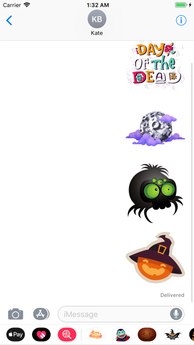 Happy Halloween Goblin Sticker screenshot 3