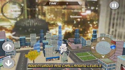 Police Helicop City Fly screenshot 3