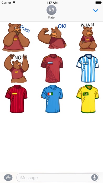 Soccer Emoji Football Stickers screenshot 2