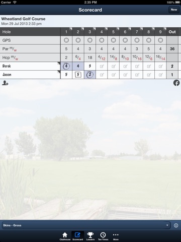 Wheatland Golf Club screenshot 4