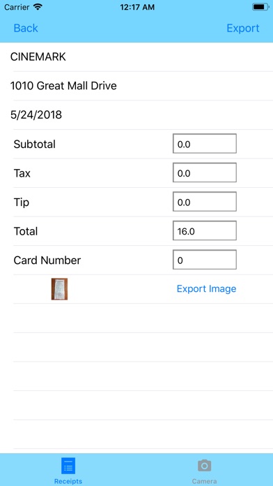 【图】Recibo – Receipt Keeper(截图2) 【图】Recibo – Receipt Keeper(截图2)