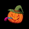 Halloween Party Text Stickers