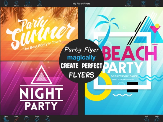 party flyer creator app