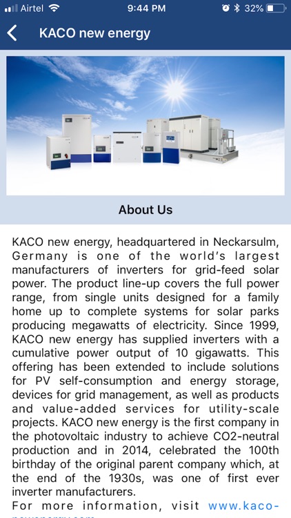 KACO new energy - India