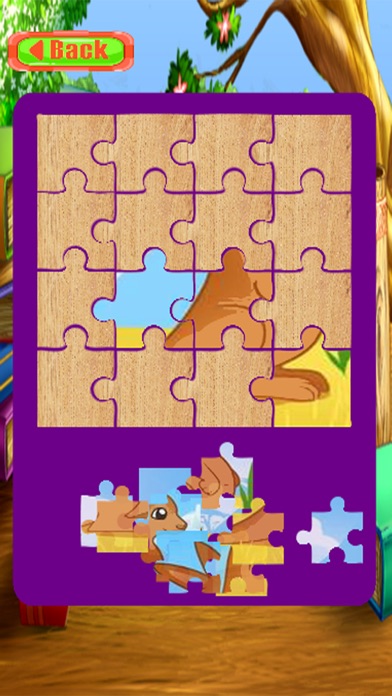 Jigsaw Kangaroo Puzzle Cartoon screenshot 3