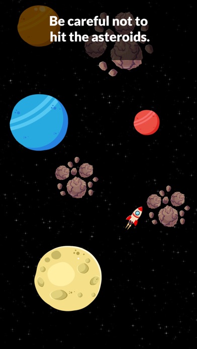 Space Game: Rocket & Asteroids screenshot 3