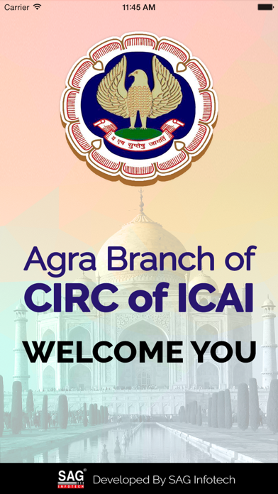 How to cancel & delete Agra Branch (CIRC of ICAI) from iphone & ipad 1