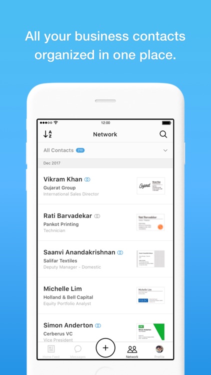 Eight - Manage Business Cards