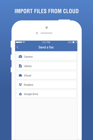 FAX App- Send FAX on iPhone screenshot 3