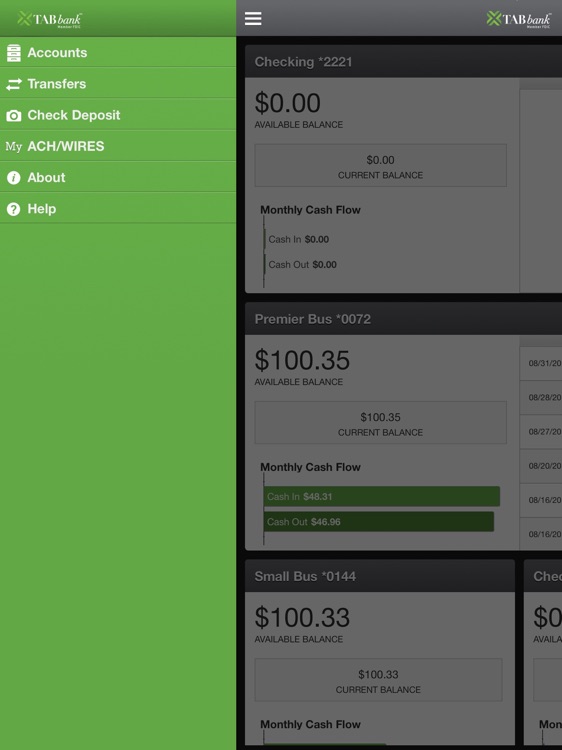 TAB Bank Business for iPad