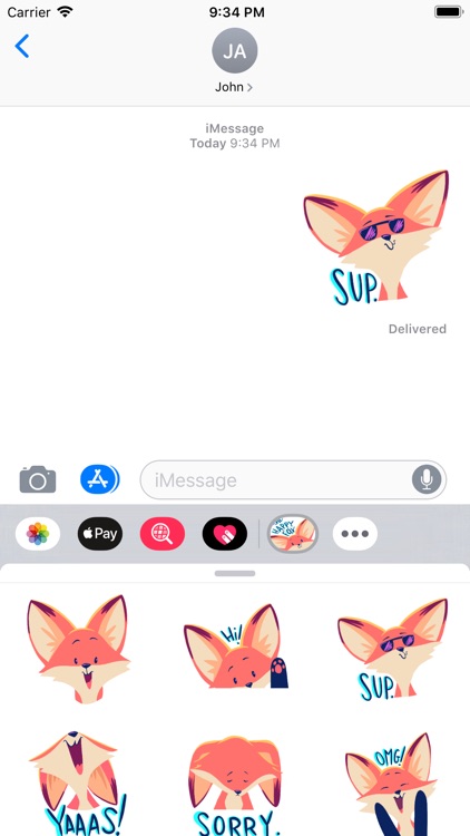 The Happy Fox