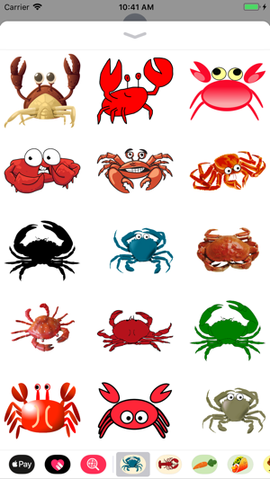 Crabby Crab Stickers(圖1)-速報App