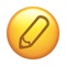 [ pencil + keyboard ] *handwriting Emoji* *cursive Key label*