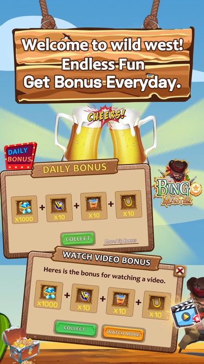 Bingo Master-Wild West Bingo screenshot-4