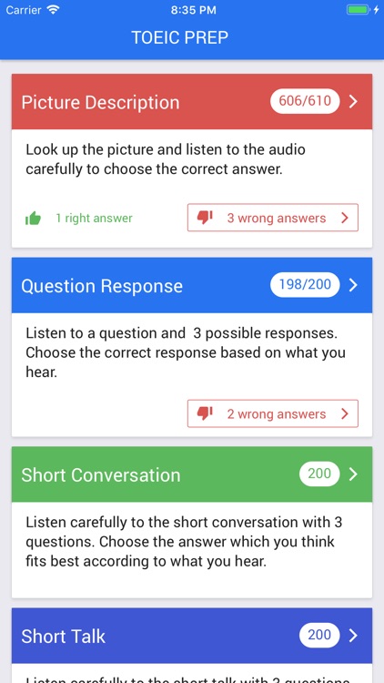 TOEIC Sample Tests