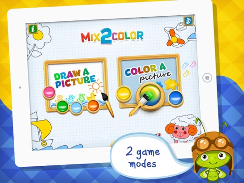 Mix 2 Color: Coloring Book - náhled