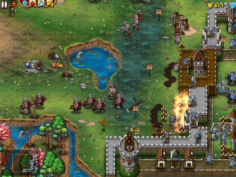Fortress Under Siege for iPad - náhled