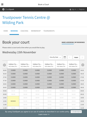 Tennis Canterbury screenshot 4