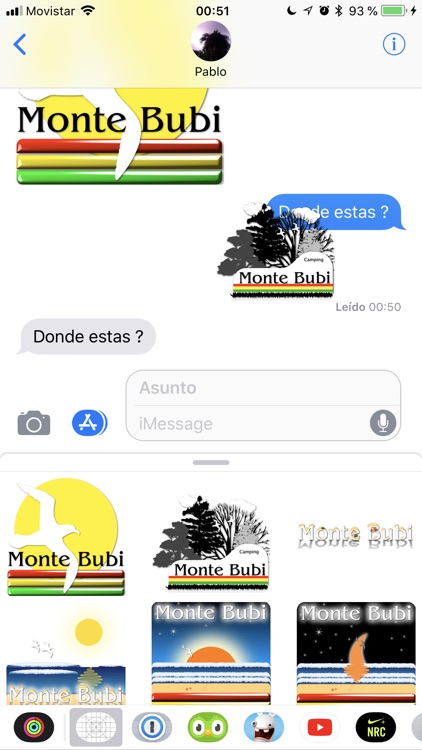 Monte Bubi Stickers