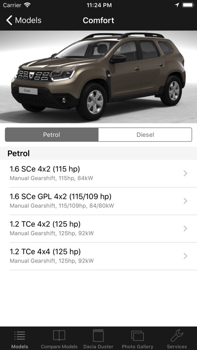 CarSpecs Dacia Duster II 2017 screenshot 2
