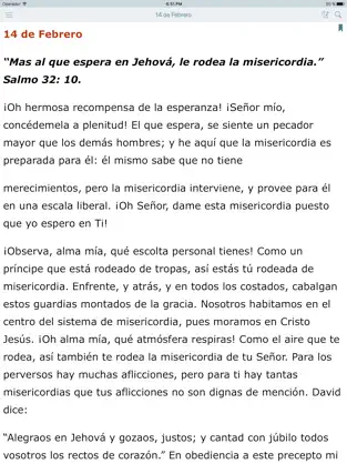 Screenshot 1 Devocional Diario y La Biblia iphone