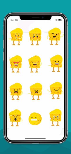 Animated Cheese Love Emoji(圖3)-速報App